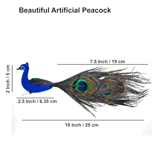 Rajmart-Global-Artificial-Cute-Peacock-for-HomeOfficeClassroomTemple-DecorationGifting-PurposeGood-Luck-Set-of-2