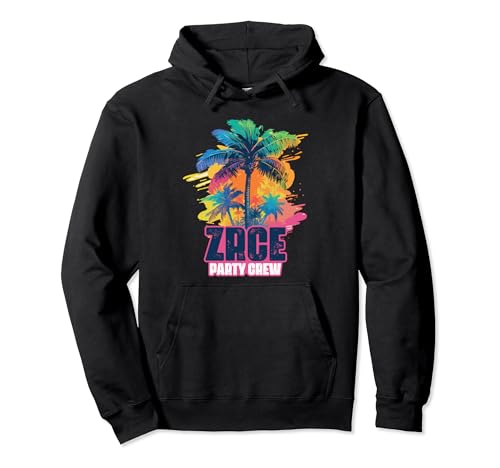 Zrce Croatia Party Crew Equipo de vacaciones Sudadera con Capucha