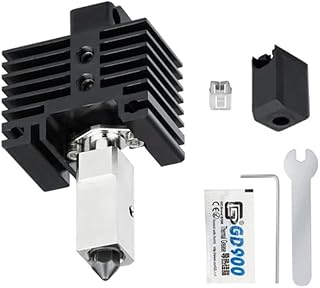 yungluner Upgraded V2.0 Hotend for Bambu Lab X1 X1C P1P P1S Extruder Hotend 0.4mm CHT Nozzle Hot End Metal 3D Printing Parts and Accessories