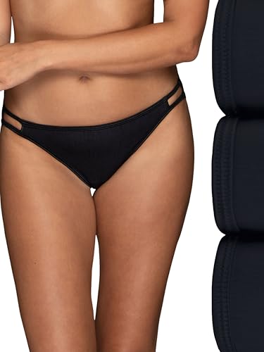 Image of Vanity Fair Women's Illumination String Bikini Panties, Silky Stretch & Satin Trim