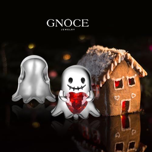 Image of GNOCE Halloween Charm Bracelet Fit Pandora Beads for Women Gift