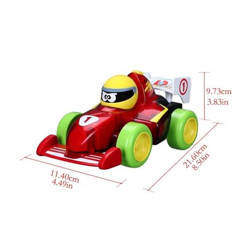 Bburago BB JUNIOR PUSH & GLOW F1 Lights and Sounds Race Car Toy - Image 8