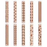 Application Polyvalente : Cet ensemble d'outils pour argile polymère est idéal pour un usage domestique et peut également servir d'outils de modelage pour la sculpture, le façonnage, la gravure et autres projets artistiques DIY