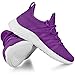Feethit Womens Slip On Running Shoes Non Slip Walking Shoes Lightweight Gym Workout Shoes Breathable Fashion Sneakers All Purple Size 10.5