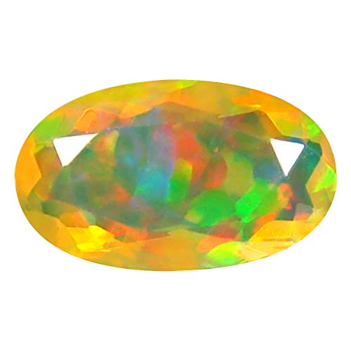 Opale arc-en-ciel d'Éthiopie naturelle 1.59 ct non chauffée pour haute joaillerie