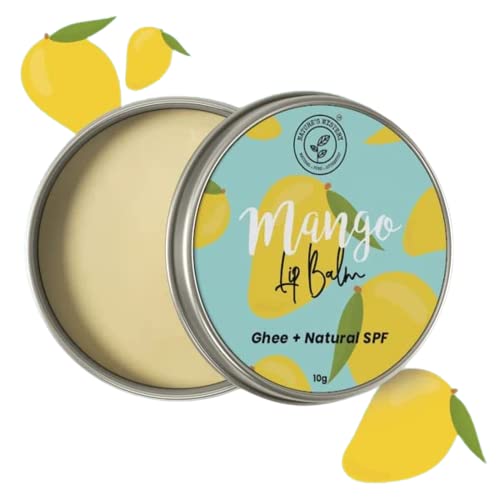 Nature's Mystery Super Soft Mango Lip Balm with Benefits of Natural Ingredients Dark Lips to Lighten | Provides Moisture to Dry Lips | Pack of 10 gm