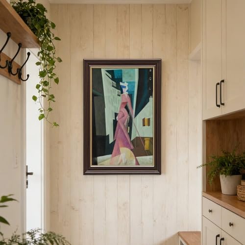 Portrait expressionniste allemand Lyonel Feininger impression sur toile - 6