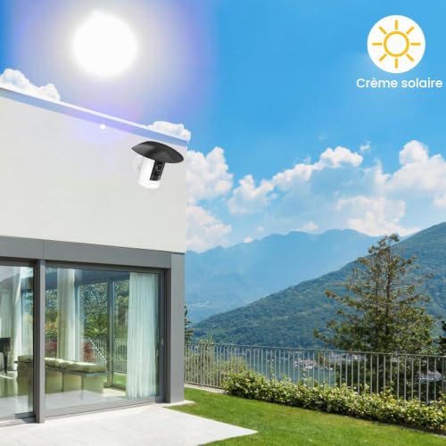 Housse de protection Akoemxeeo pour caméra Ring Stick Up Cam, résistant aux intempéries et UV, protège de la pluie et du soleil, facile à installer – vue 5