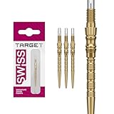 Target Darts Signature Swiss Point TRB | 3 Pack Set of Tips | 30MM – Gold | Change Dart Points, Swiss Point Technology, Professional Darts Accessories