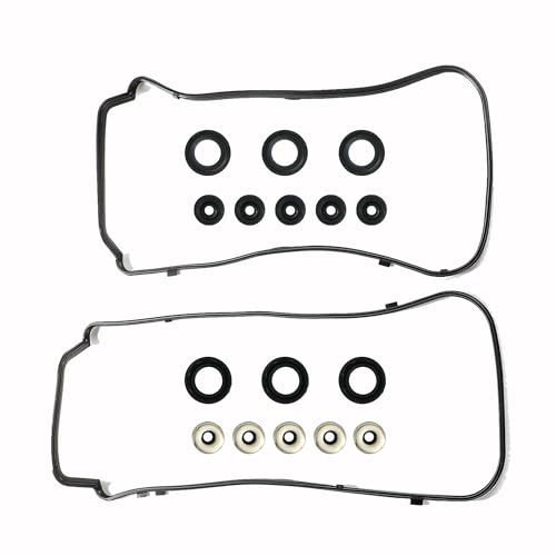 Image of Engine Valve Cover Gasket Set 12341-R70-A00 VS50773R VS50558 Compatible with Honda Accord Crosstour Odyssey Pilot 2008-2017 Fit for Acura MDX RDX RL TL 2009-2014 3.5L 3.7L V6