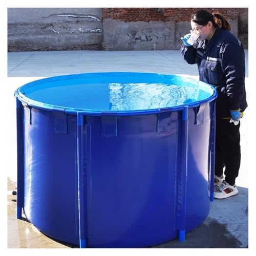 Bassin à poissons d'élevage grand volume bâche extérieure pour pisciculture - 4