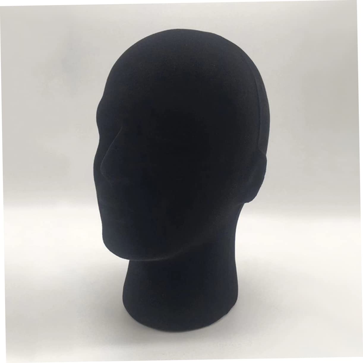 PACKOVE 1Pc Realistic Male Head Model for Wig and Hat Display Durable Mannequin Head for Salon Barber Shop and Store Use for Wig Storage and Presentation