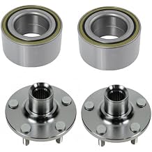 2 Piece Front Wheel Bearing & Hub Kit Set Compatible with 2002-2010 Chrysler PT Cruiser 2002-2005 Dodge Neon