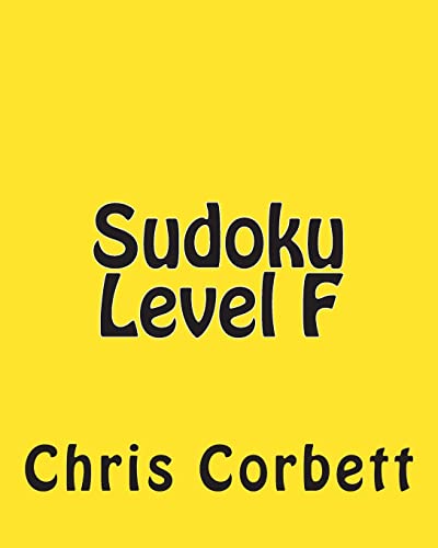 Sudoku Level F: Moderate Sudoku Puzzles