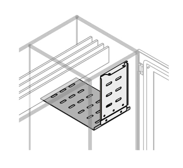 Ségrégation horizontale barre ABB Entrelec 300 x 900 mm optimise espace