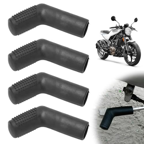 SULIUDAJI 4 piezas Motorcycle Gear Shift Lever Protector Cover Rubber Shoe Protector Accessories For Most Motorcycles, Accesorios Moto