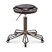 Produktbild WSK-Hocker Rollhocker Hocker Mit Rollen Aufzug Stuhl Rotating Bar Stuhl Beauty Kleine Hocker Labor Haircut Nail Arbeitshocker (Color : Black, Size : A)