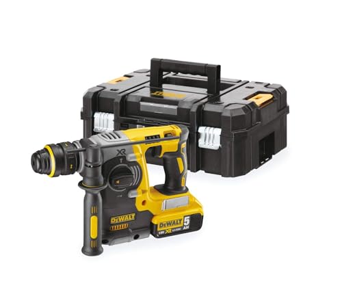 Dewalt 18 Volt SDS-plus Bohrhammer DCH273P2T mit 2 Akkus und Ladegerät