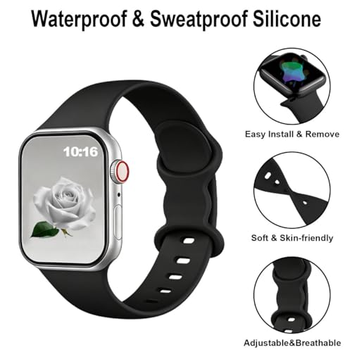 18 Pack Compatible with Apple Watch Band 40mm 41mm 38mm 42mm for Women Men, iWatch Bands for Watch Band Organizer for Series 10 9 8 7 6 5 4 SE by Anpexolite - Used condition - Image 2