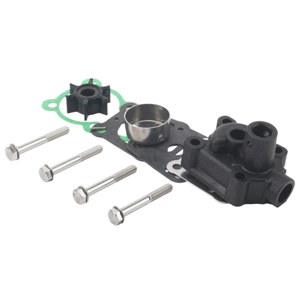 Kit Alloggiamento Girante Pompa Acqua Compatibile Con Mercury 4 5 6 HP | Adatto per Mercury Outboard 4 5 6 CV; Sostituisce 8M0155395 16159A03 16159A1 16159T01