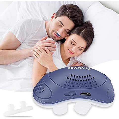Portable Electric Anti Snoring Devices, Sleep Snoring Solutions Snoring Aid Devices Nasal Dilator Nose Vents Plugs for Men and Women Cover