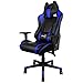Aerocool AC220, chaise de jeu, ergonomique, inclinable et réglable en hauteur, bleu