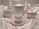 Teeservice 15-teilig TIRSCHENREUTH BAVARIA - DEC.ALICE - VILMA BONE CHINE