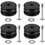 Anti-Vibration Feet for Bambu Lab H2D / H2D Combo, 4-Pack Printer Shock-Absorbing Pads with Screws & Washers...