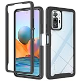 Niopiee for Xiaomi Redmi Note 10 Pro Case Hybrid Drop Protection Clear Case Heavy Duty Hard Rugged A