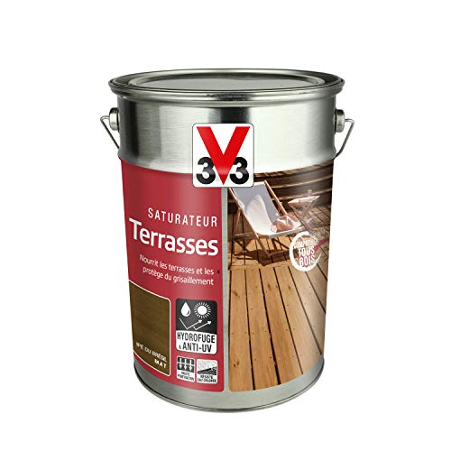 V33 Saturateur terrasses classique, Ipé du Brésil 5 L