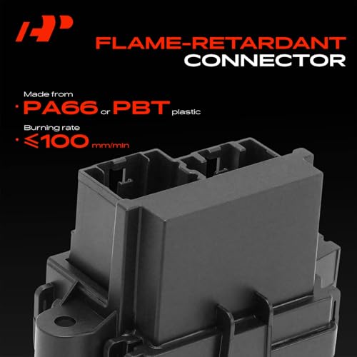 Image of A-Premium Front HVAC Blower Motor Resistor Compatible with Ford & Lincoln | for Fusion 2013-2018, Edge 2016-2018, Expedition 2015-2017, MKZ 2013-2018, MKX 2016-2018, Navigator 2015-2017, Continental