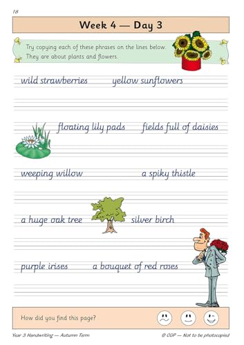KS2 Handwriting Year 3 Daily Practice Book: Autumn Term (CGP Year 3 Daily Workbooks) - Image 6
