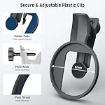 NEEWER 2 in 1 67mm Clip On CPL & Black Diffusion 1/4 Filter Compatible with iPhone 17 16 15 Pro Max Plus 16e 14 13 Mini 12, Circular Polarizing Phone Camera Lens Photography Accessories Kit, FL-B35