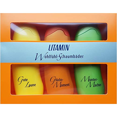 Preisvergleich Produktbild Litamin Wohlfühl-Schaumbäder 3 x 250 ml