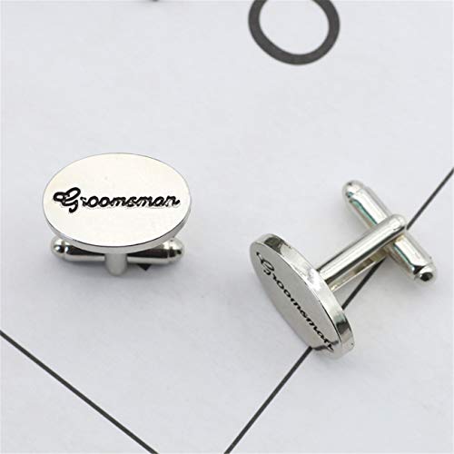 Mancuernillas vintage para boda personalizadas miniatura 3
