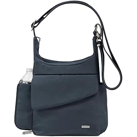 Travelon Anti-Theft Messenger Bag with Security Cover