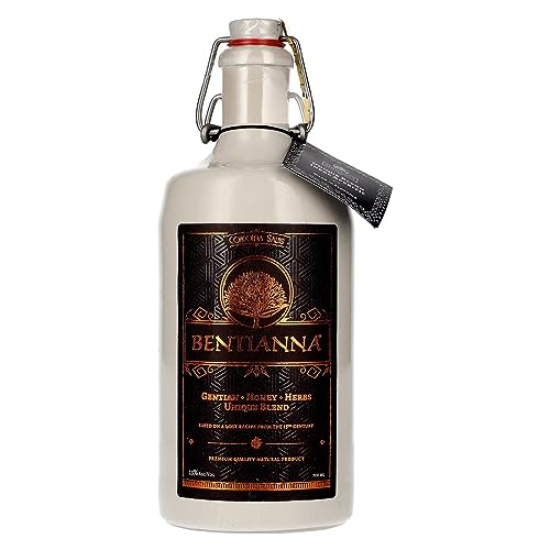 Bentianna Gentian Honey Herbs Unique Blend Likör (1 x 0.7 l)