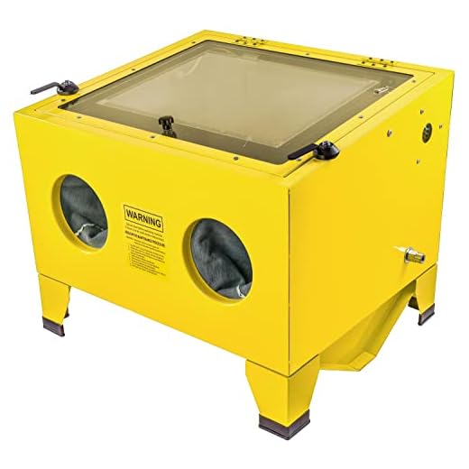 JEGS 81502 Bench Top Sandblast Cabinet 15-25 cfm @ 40-120 psi
