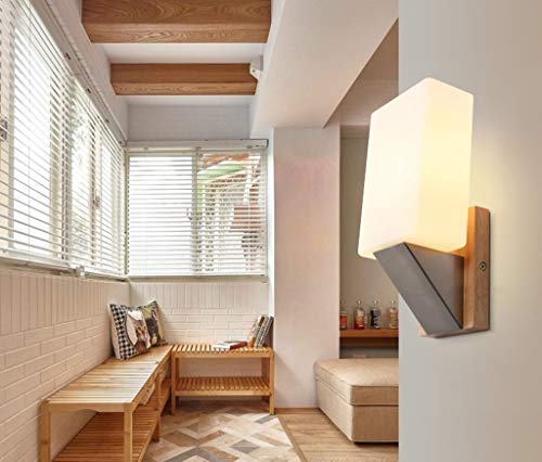 Aplique de pared moderno con luz cálida para dormitorio y pasillo 5