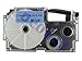 Produktbild CASIO EZ-Label Printer XR-12BU1 Schriftband selbsthaftend 12 mm x 8,0 m schwarz auf blau