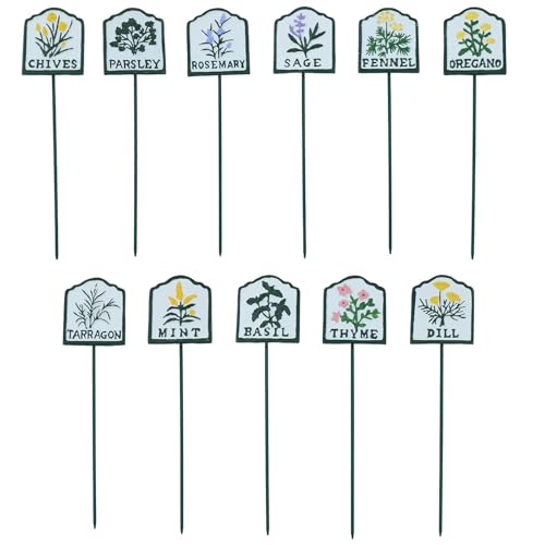 Plaque en fonte pour plantes de jardin au design intemporel et finitions soignées