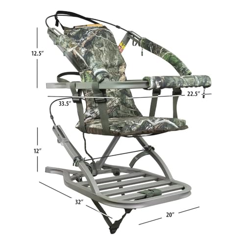 Summit Treestands Mini Viper SD Climbing Treestand, Mossy Oak - Thumbnail 2