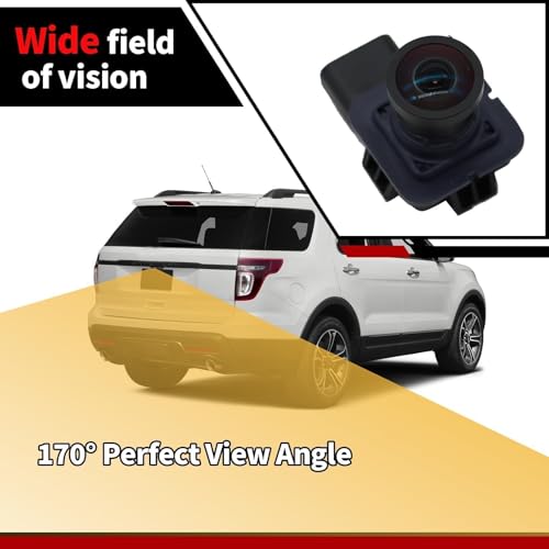 Image of Nakkaa Reverse Camera Compatible with 2011 2012 2013 2014 2015 Explorer Models Camera Replacement for EB5Z-19G490-A & BB5Z-19G490-A Enhanced Visibility Parking Assist