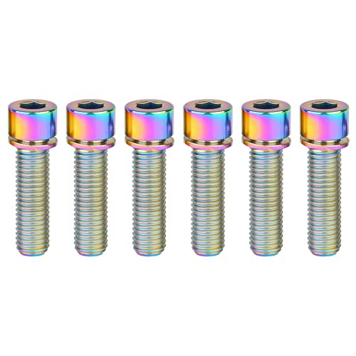 ]Ԃ̃nhɃlW𗧂āA lWZbg 6pbN `^{g bV[t M7/M8 x 20-25mm }`J[ ]ԃXep(Rainbow,25MM-M7)