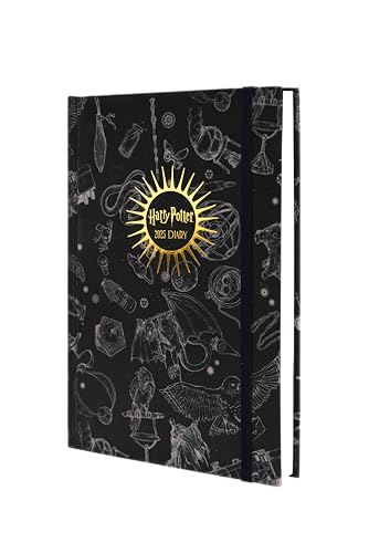 Pyramid International Harry Potter 2025 A5 Diary, Official Daily Planner, Premium Magical Design, Hardcover