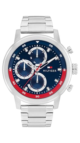 Tommy Hilfiger Reloj deportivo para hombre - Cuarzo Multifunción,...