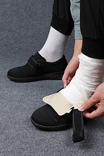 Miniatura 6 de Diabetic Shoes for Women Width X-Wide Shoe for Elderly Women Wide Shoes for Women Walking Shoes Adjustable Closure Breathable Lightweight Non Slip