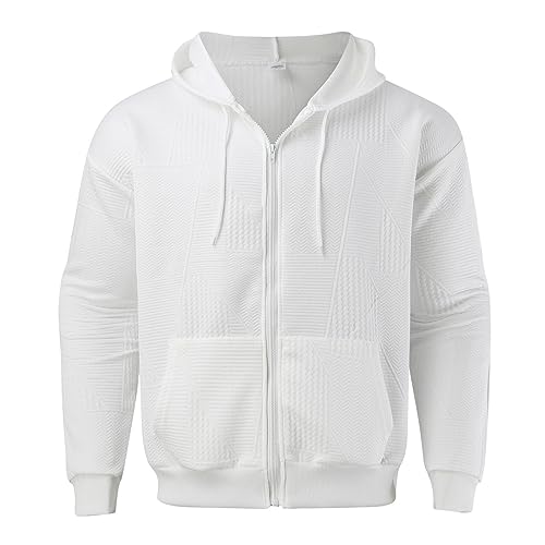 Cardigan homme avec capuche fermeture éclair léger respirant