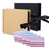 El álbum de fotos DIY Scrapbook está diseñado para grabar tus momentos maravillosos con tus amigos o familiares. Llena las páginas del álbum de fotos del álbum de recortes con recuerdos preciosos de días especiales.