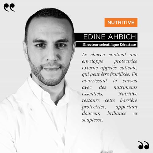 KÉRASTASE Nutritive - Lait Vital - Après-Shampoing Démêlant Aux Nutriments Essentiels - +85% Hydratation Immédiate Jusqu'à 72h* - Niacinamide & Protéines Végétales - Cheveux Secs & Fins - 200 ml